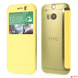 Полимерный Ультратонкий Чехол NX Case Для HTC One(M8) (желтый)